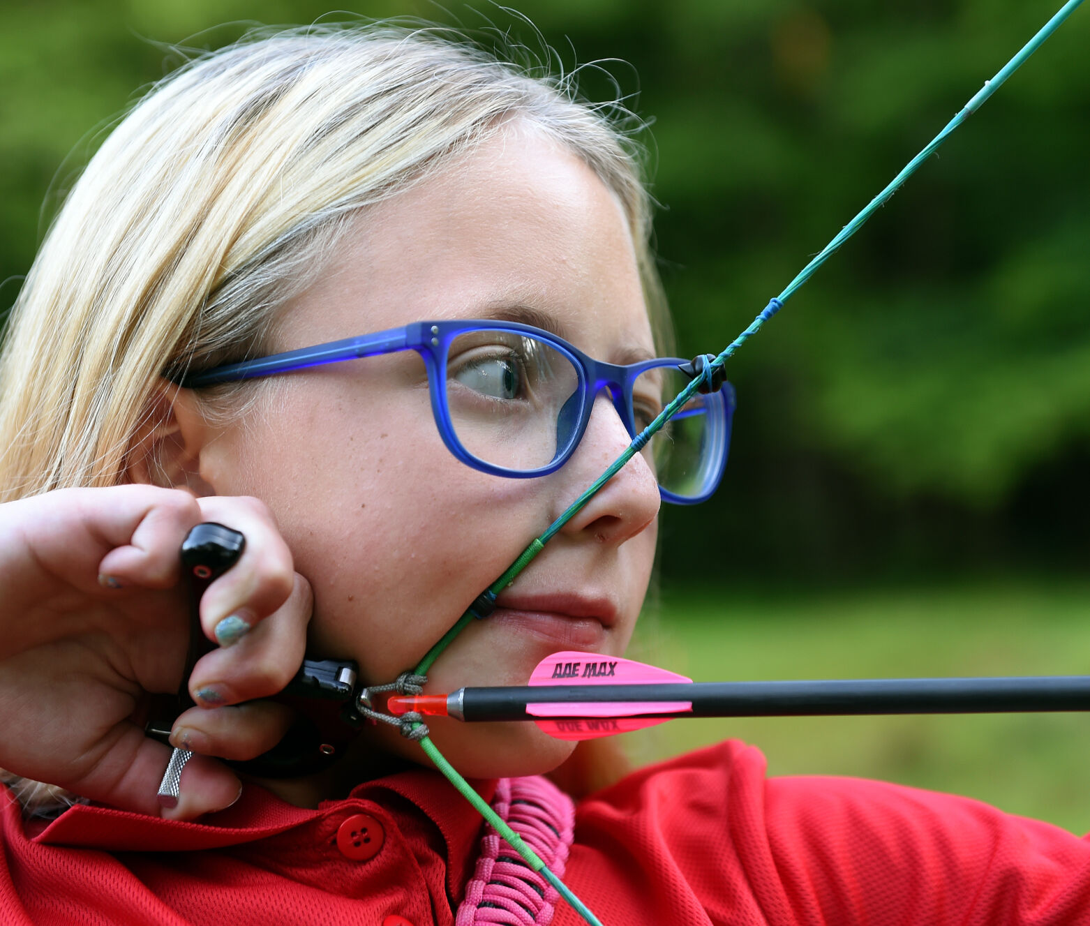 Alivia Slusser, 11, Archery